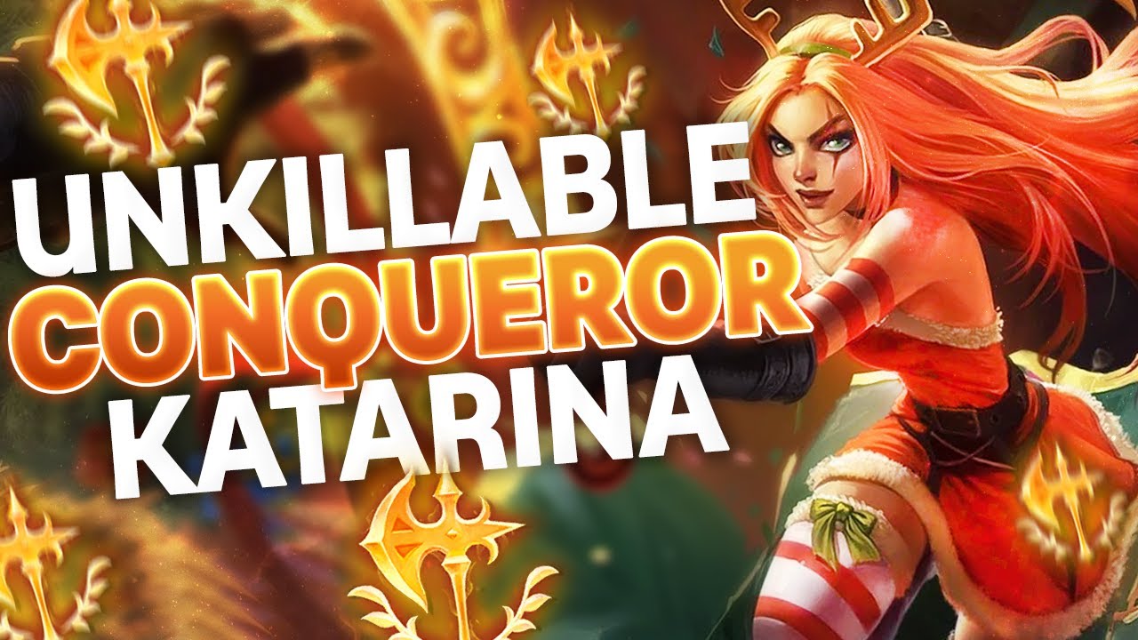 CONQUEROR KATARINA IS BROKEN! INSANE DAMAGE AND HEALING