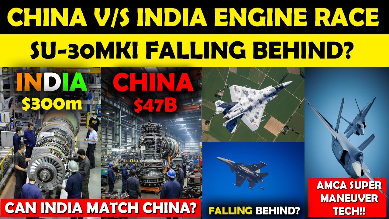 Indian Defence News:Engine WAR Begins between India & China,AMCA TVC Tech & Su-30MKI Crisis Exposed!