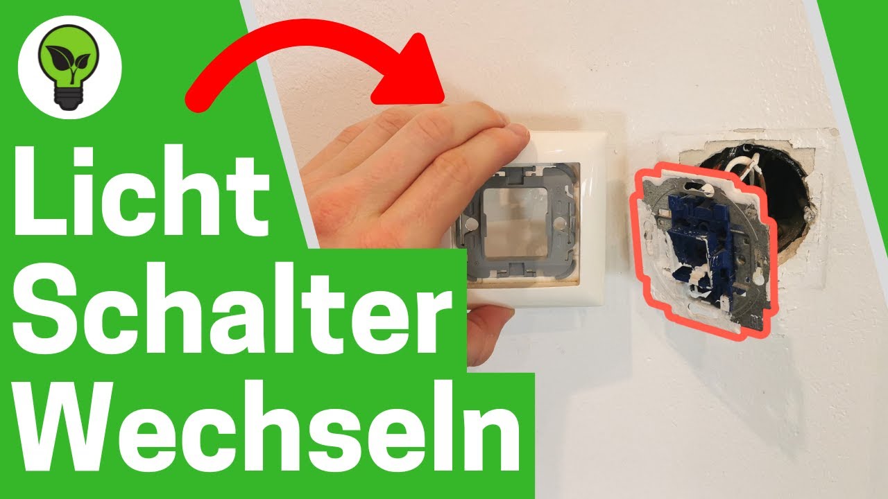 Lichtschalter Wechseln ✅ ULTIMATIVE ANLEITUNG: Wie Alten Unterputz Schalter Ausbauen & Austauschen?