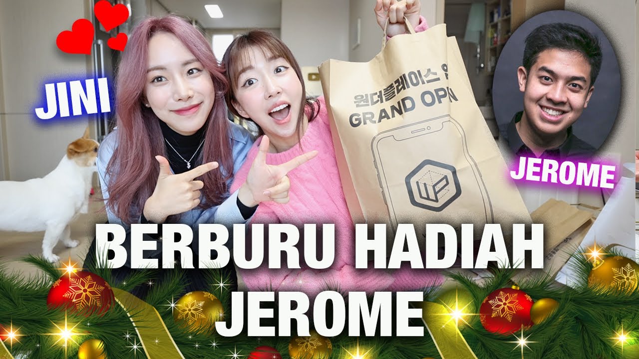 BERBURU HADIAH NATAL UNTUK JEROME NIHONGO MANTAPPU Ft. JINI