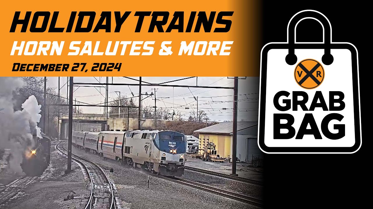 Grab Bag: Seasonal Trains + Activities, Horn Salutes, and More | Weekly Top Trains (January 2025)