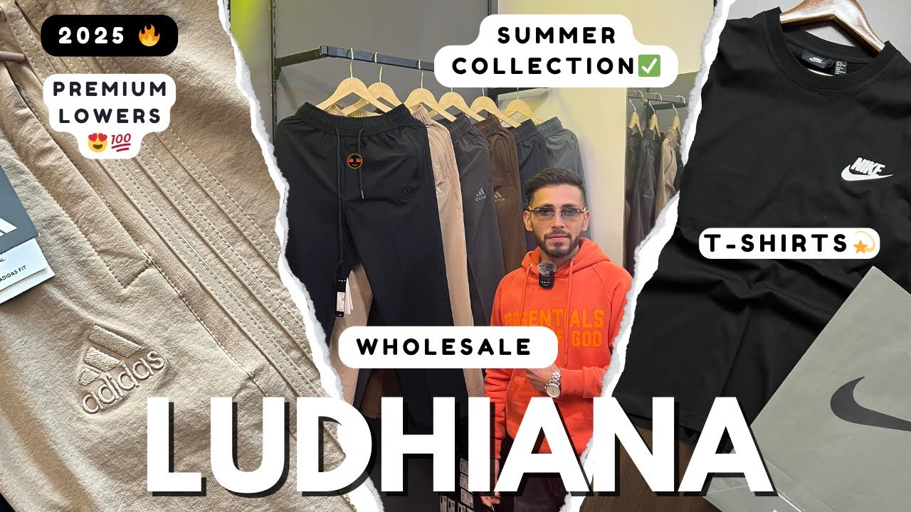 Premium Summer Collection Wholesale in Ludhiana 🔥 | T-shirt, Lowers, Track Pants at Wholesale Rate 🤩