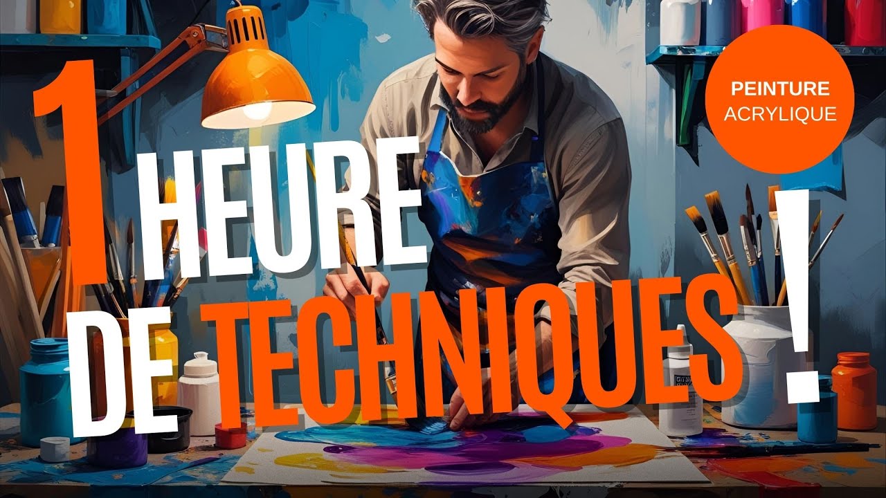 1h de Techniques de Peinture INCROYABLES