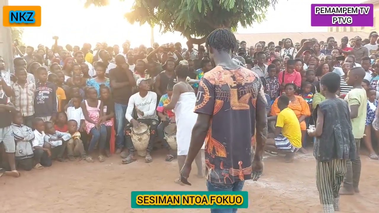 Ntoa Akomdwa: Ghanaian Fetish Priests Spritual Performance @Sesiman Ntoa Fokuo Afahy3