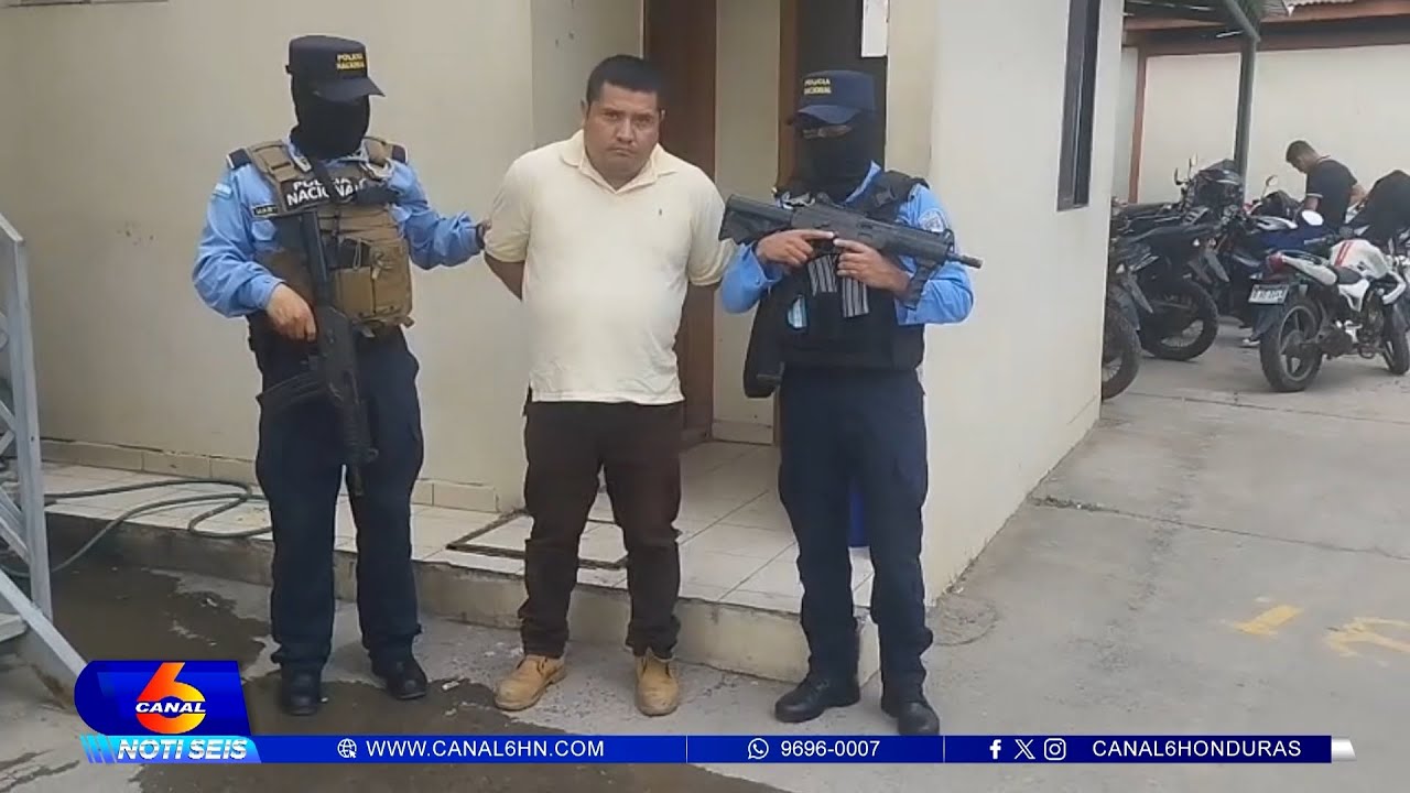 DIPAMPCO captura a miembro activo de la MS-13 en pleno cobro de extorsión