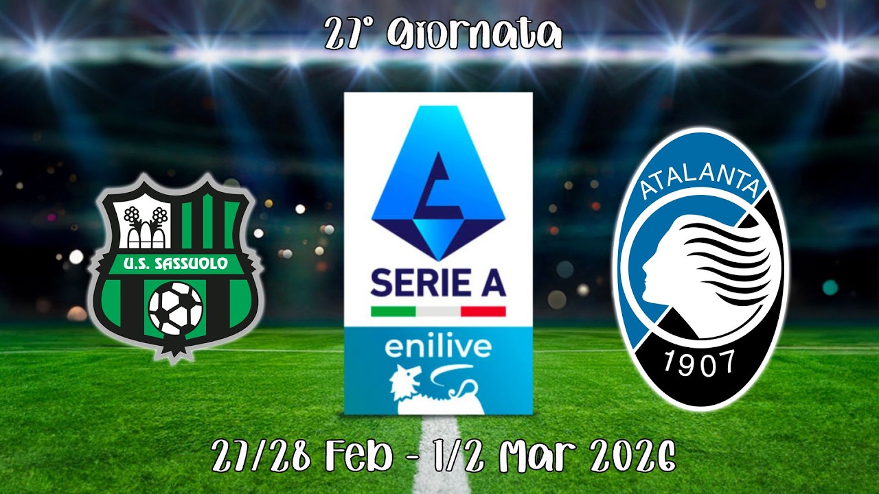 Sassuolo - Atalanta | 27° giornata Serie A EniLive 25/26 | Simulazione su EA FC 26
