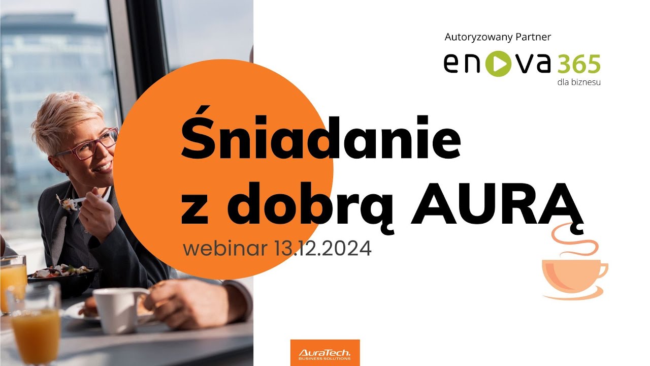 Zapis online'owej edycji Śniadania z dobrą Aurą