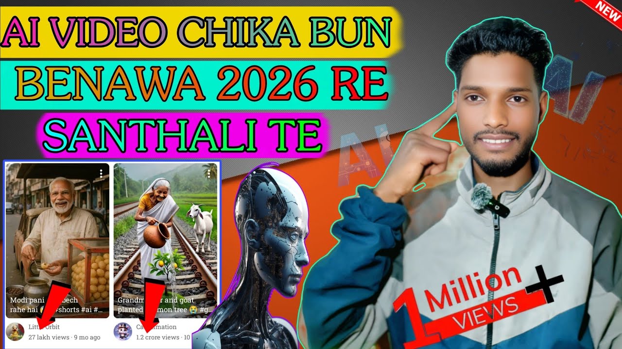 Ai Video Chika Bun Benawa 2026 Re ?New Santhali Ai Video#activechandar #santhali #ai #aisantalivideo