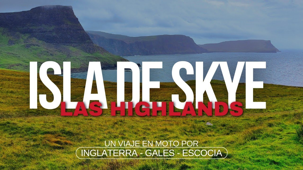 ISLA de SKYE, imprescindibles en 1 DÍA por las HIGHLANDS| ESCOCIA en MOTO | Ep. 8