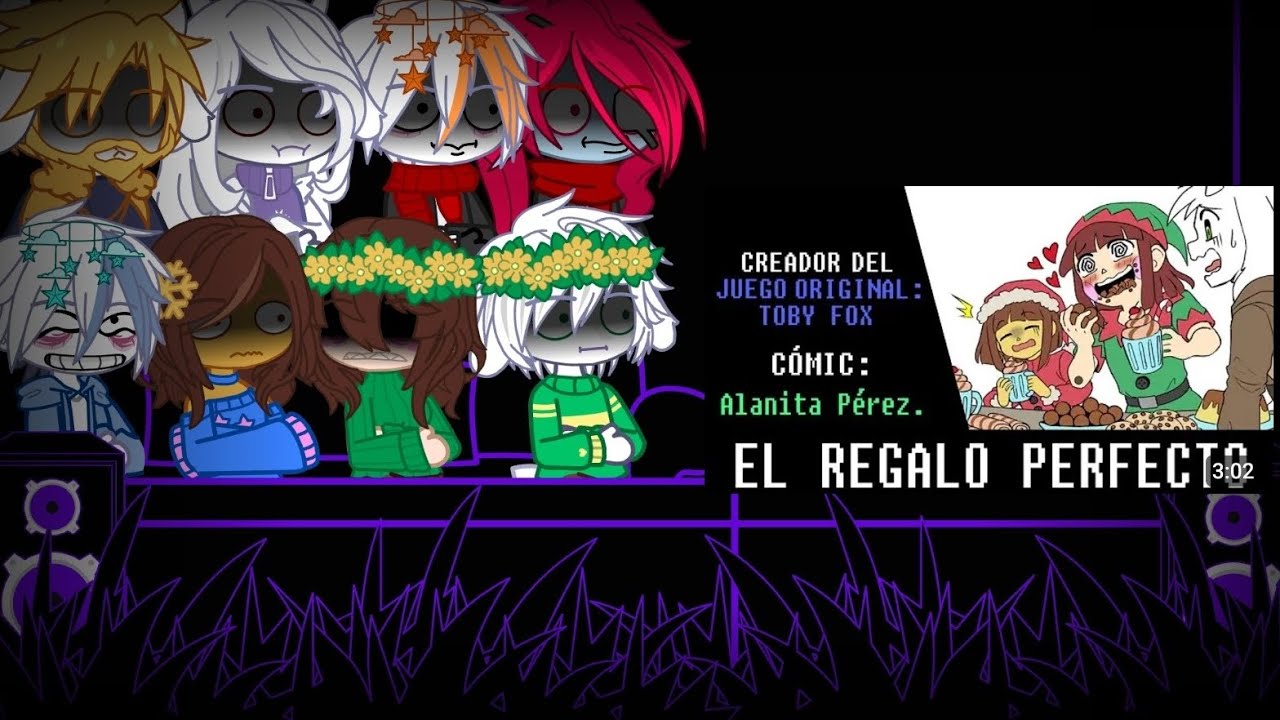 (🇧🇷🇺🇸🇲🇽) Undertale react to El regalo perfecto.
