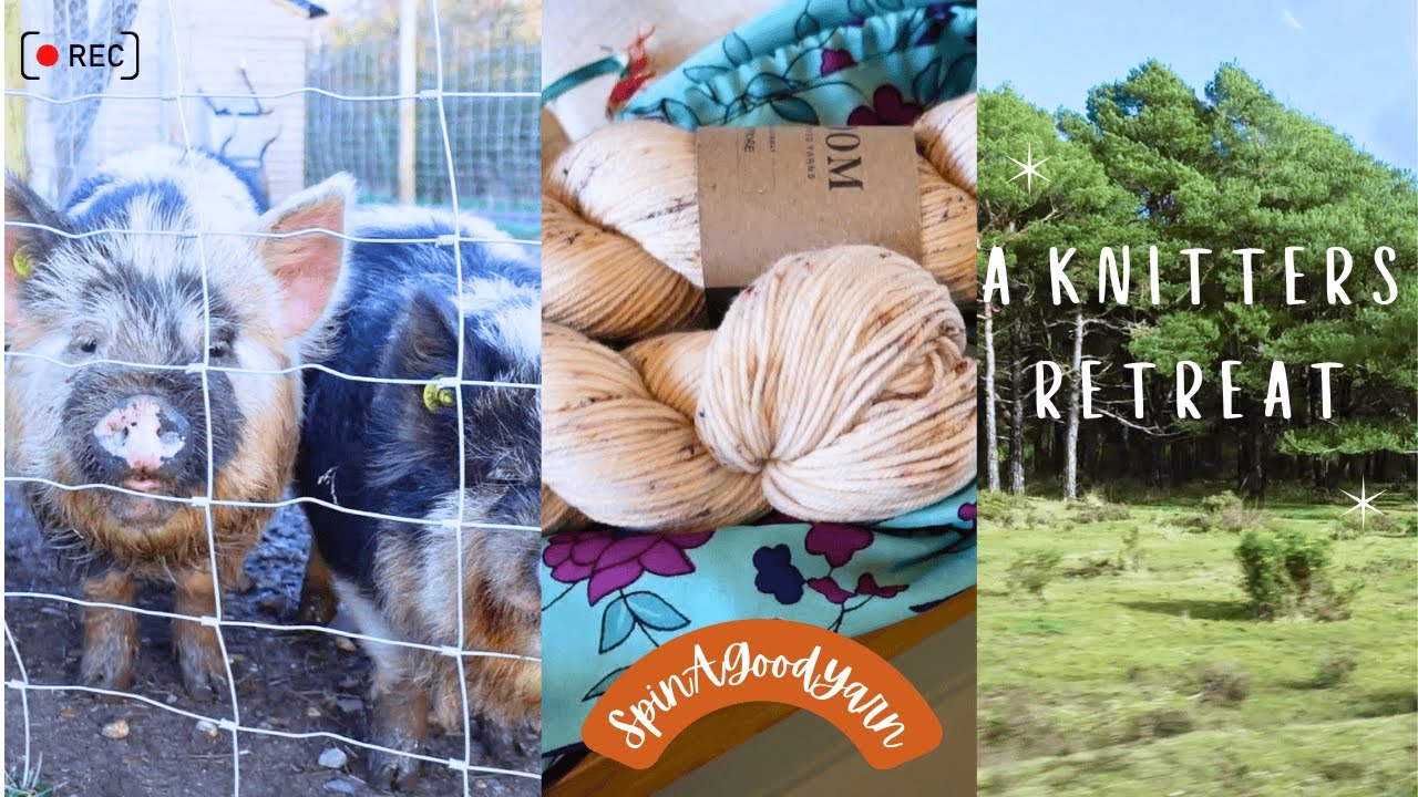 A Personal Knitting Retreat in a Lake House