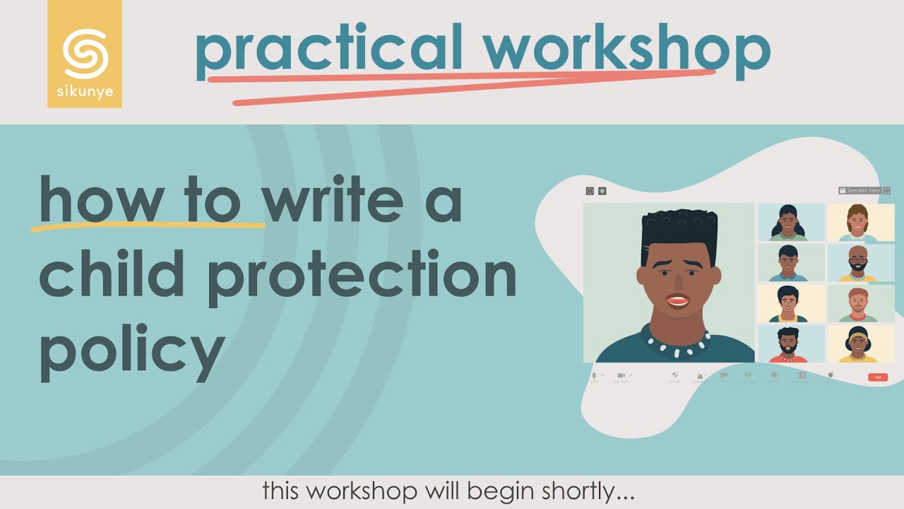 Be the safest place in your community: how to write a Child Protection Policy