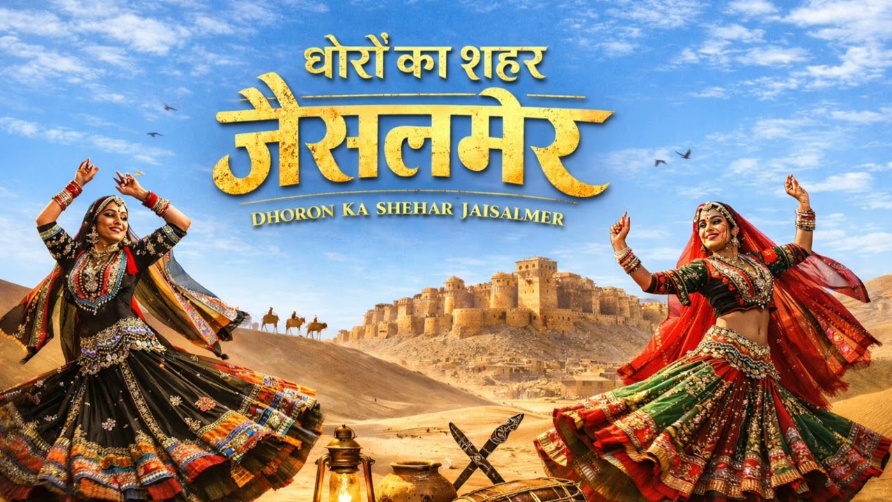 जैसलमेर | धोरों का शहर | Rajasthani Folk Song 2026 | Desert Dance Culture Rajasthan
