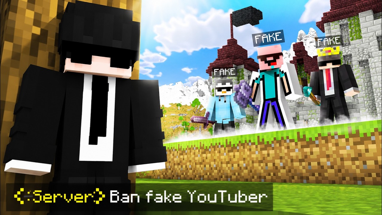 Why I BAN FAKE YouTuber in This Minecraft SMP? ft | ‪@LozoYTT