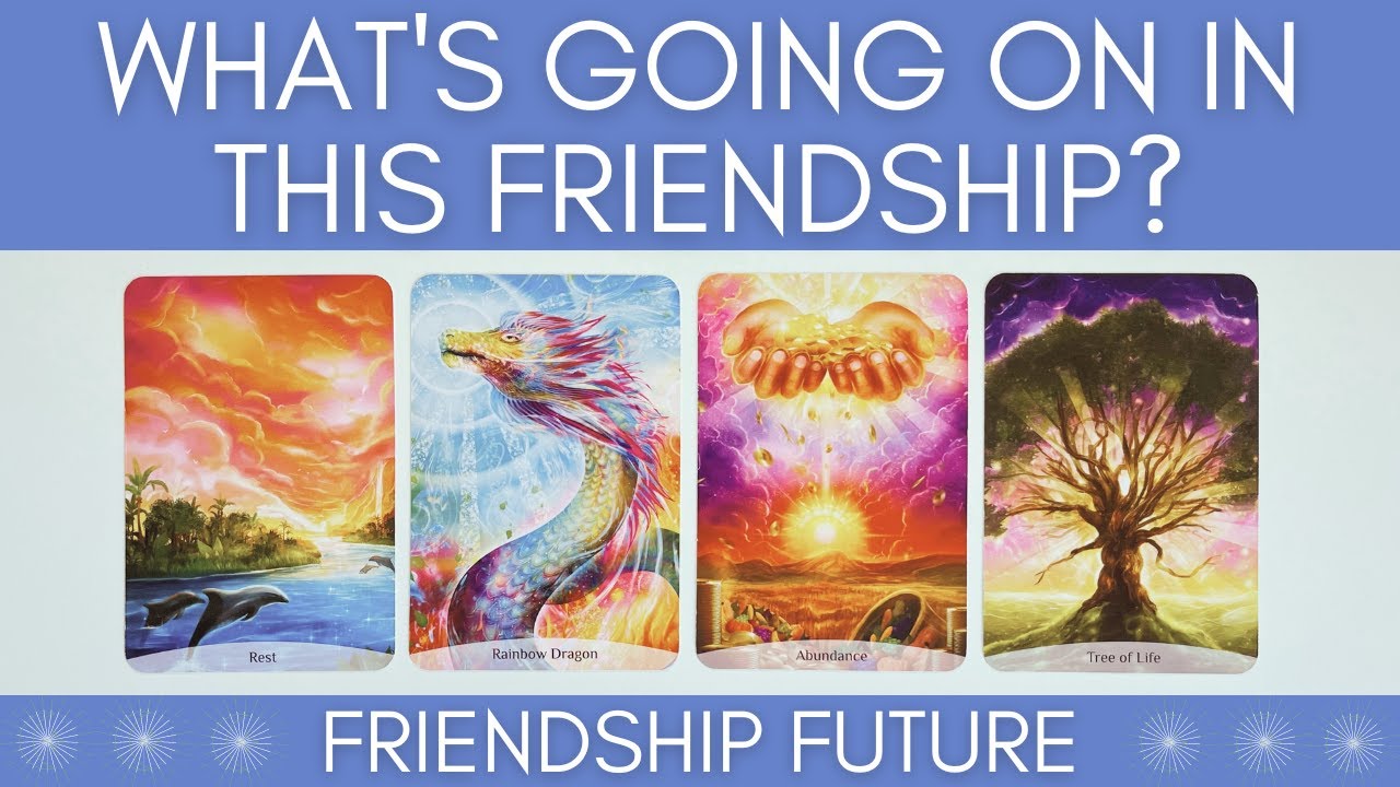 🌟 WHAT'S GOING ON IN THIS FRIENDSHIP 💫 PICK A CARD 🌟 TAROT READING ❤️
