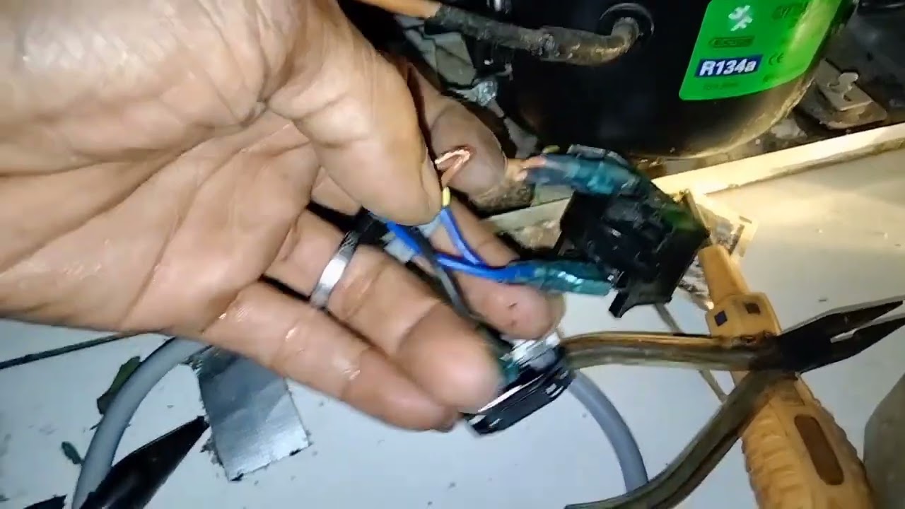 PTC 4 KABEL RUBAH PTC 1 KABEL KULKAS POLYTRON TIDAK DINGIN #CARACEPATPTC4KABELGANTI1KABEL