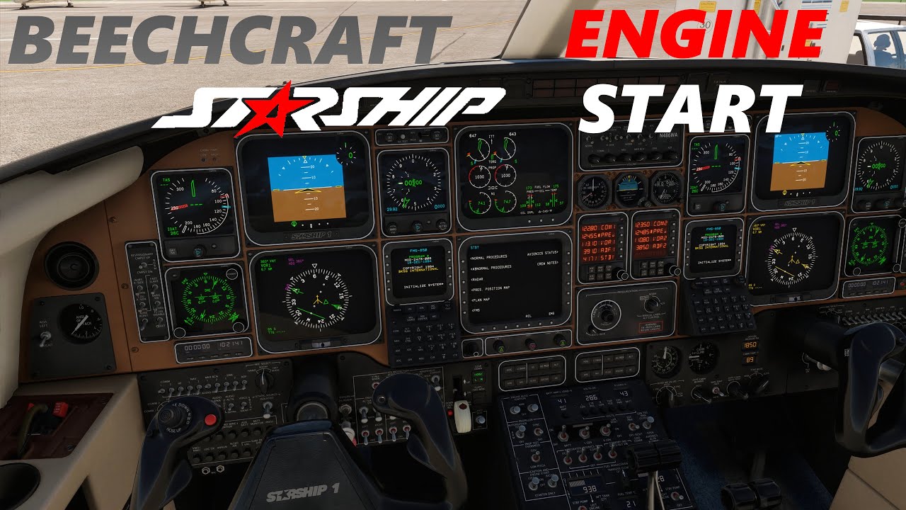 How to Start the BLACKSQUARE STARSHIP | MSFS (4K)