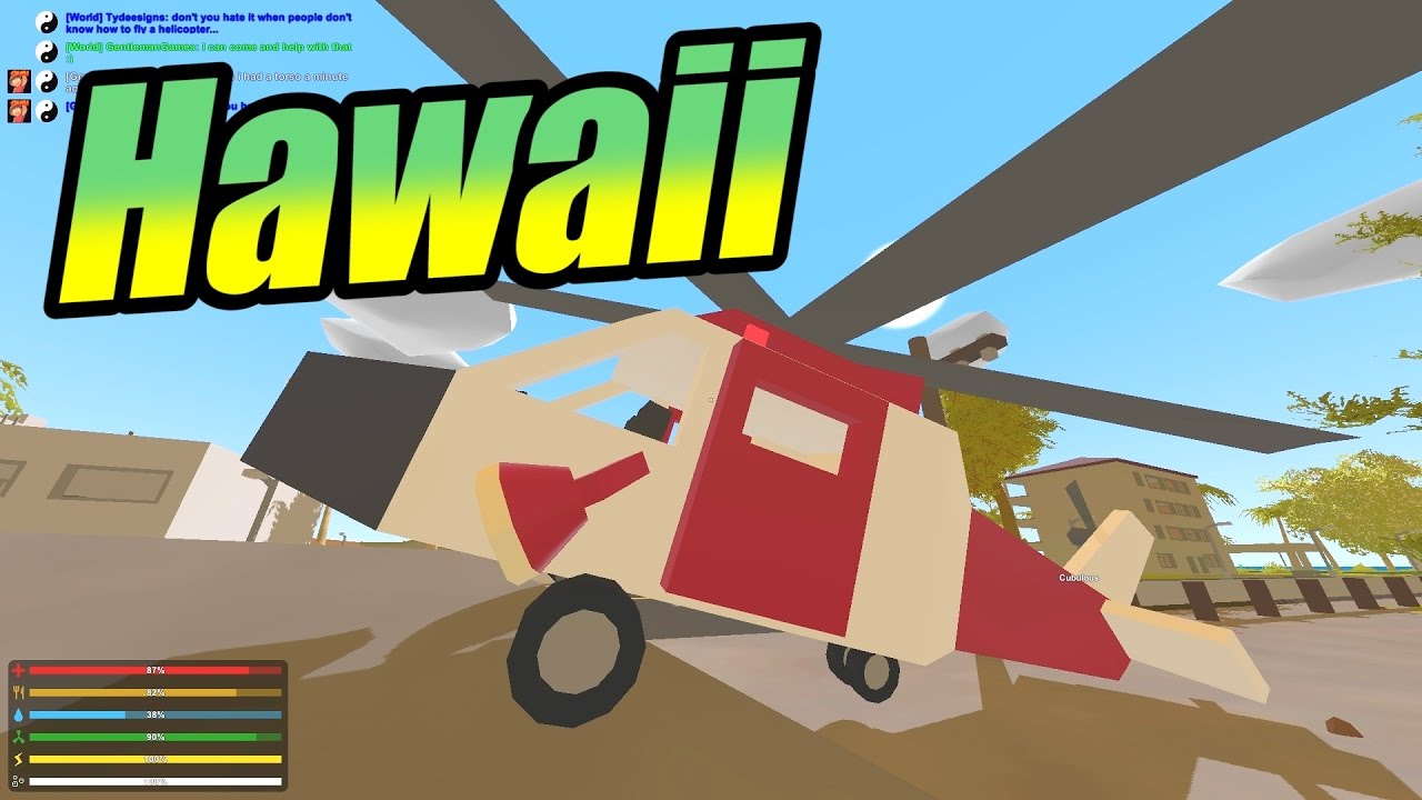 Unturned GangZ Hawaii - S5E1 - Fight for the Coaster!