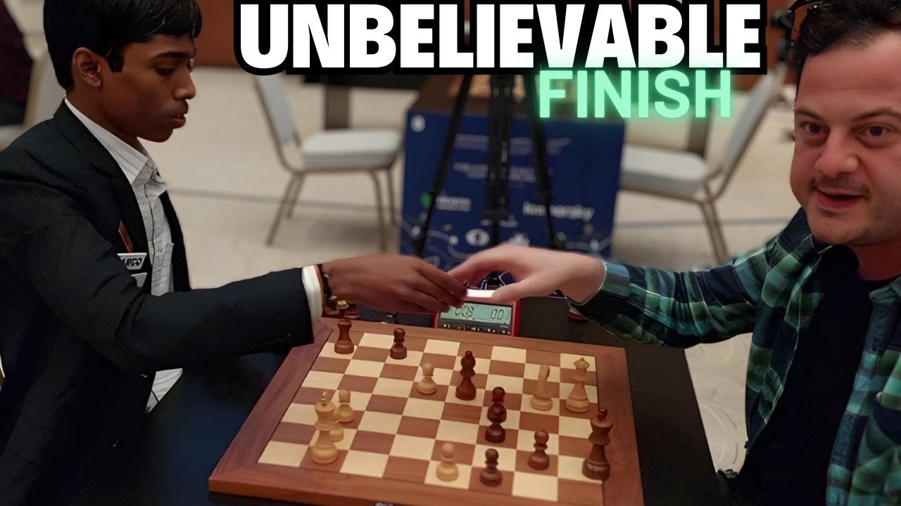 An Unbelievable Finish | R Praggnanandhaa vs Levan Pantsulaia | World Blitz 2023