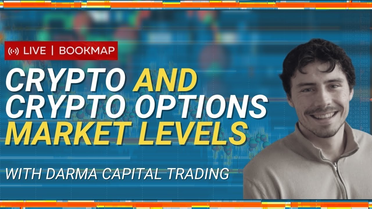Cryptocurrencies with DARMA Capital Trading | Bookmap