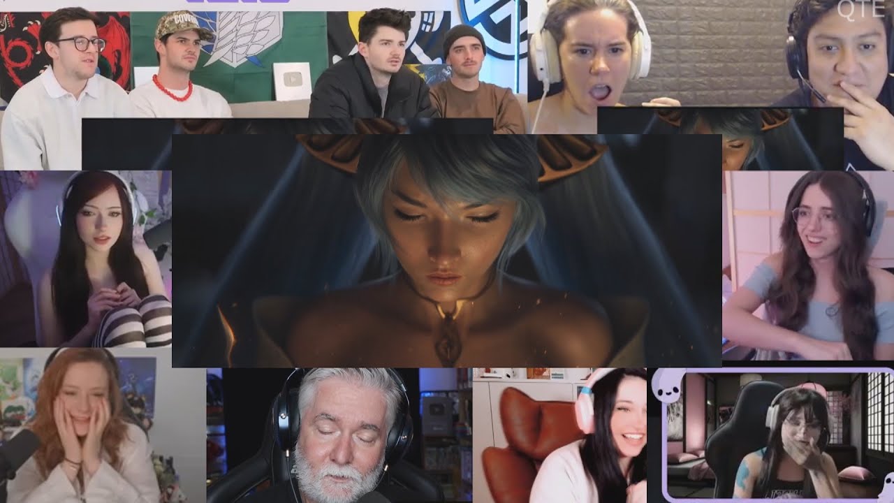 League of Legends For Demacia Cinematic Trailer Reaction Mashup