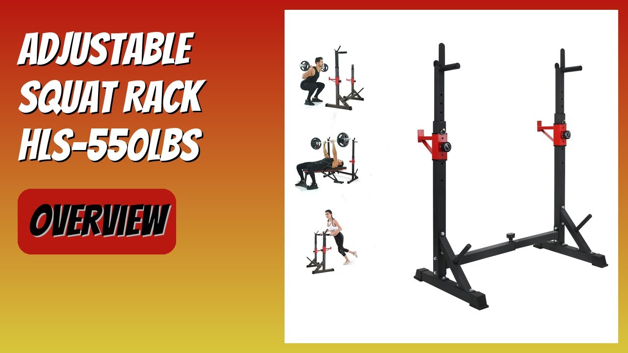 REVIEW (2025): Adjustable Squat Rack HLS-550LBS. Features
