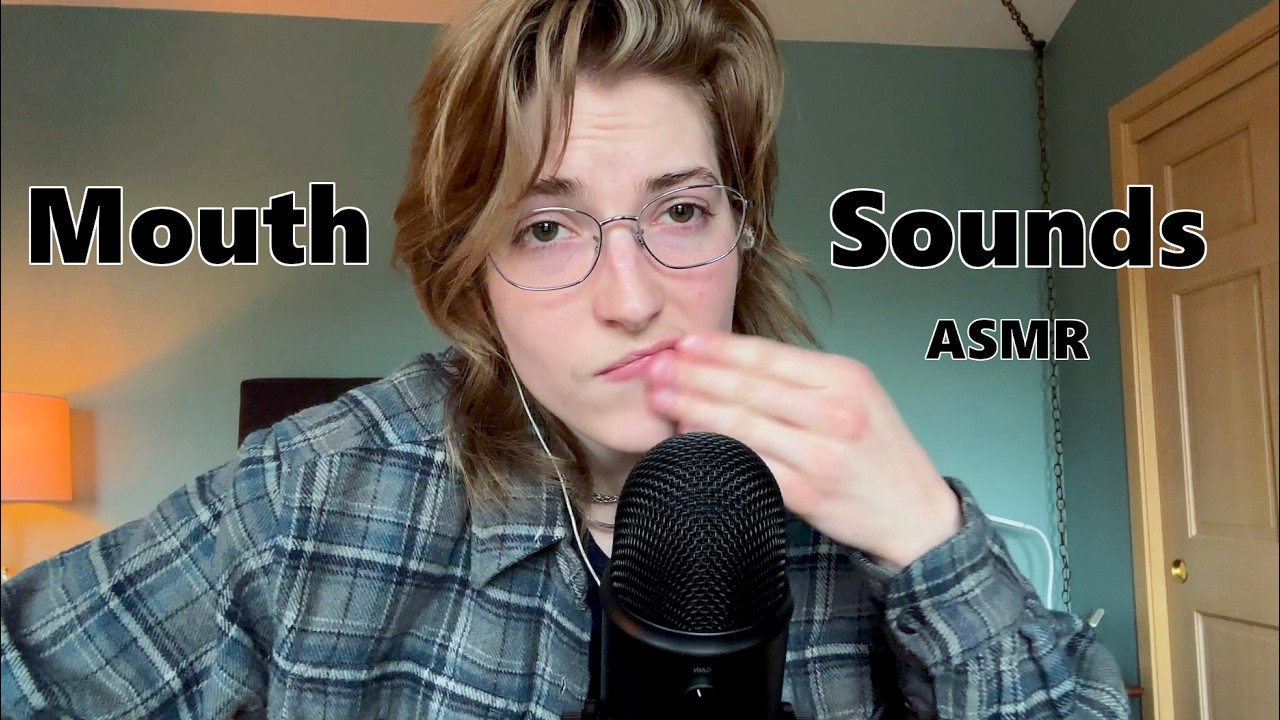 Mouth Sounds ASMR: licking, spit painting, etc.