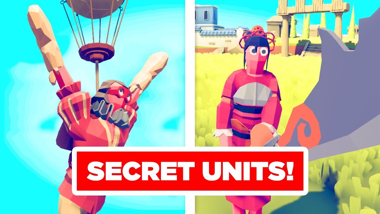 How To Unlock SECRET UNITS in Totally Accurate Battle Simulator! (Ballooner & Lady Red Jade)