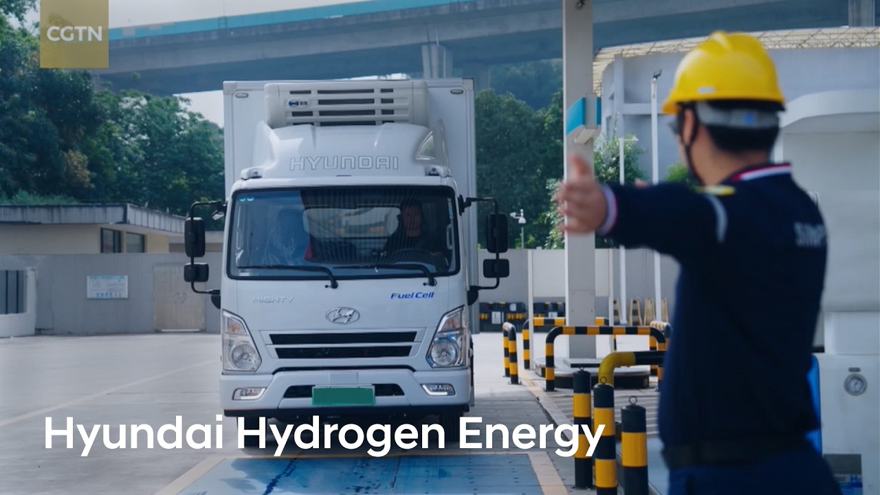 Hyundai's Strategic Layout for Hydrogen Energy in China⁨@cgtnglobalwatch⁩