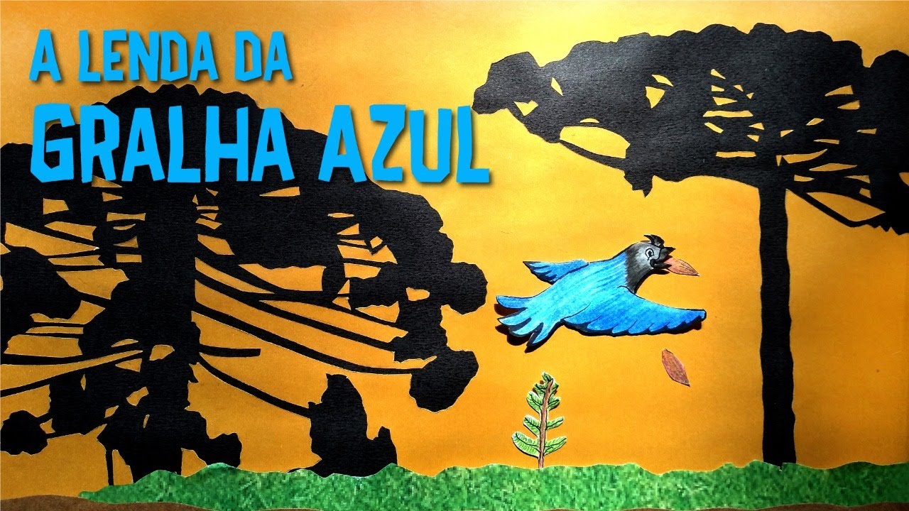 A Lenda da Gralha Azul