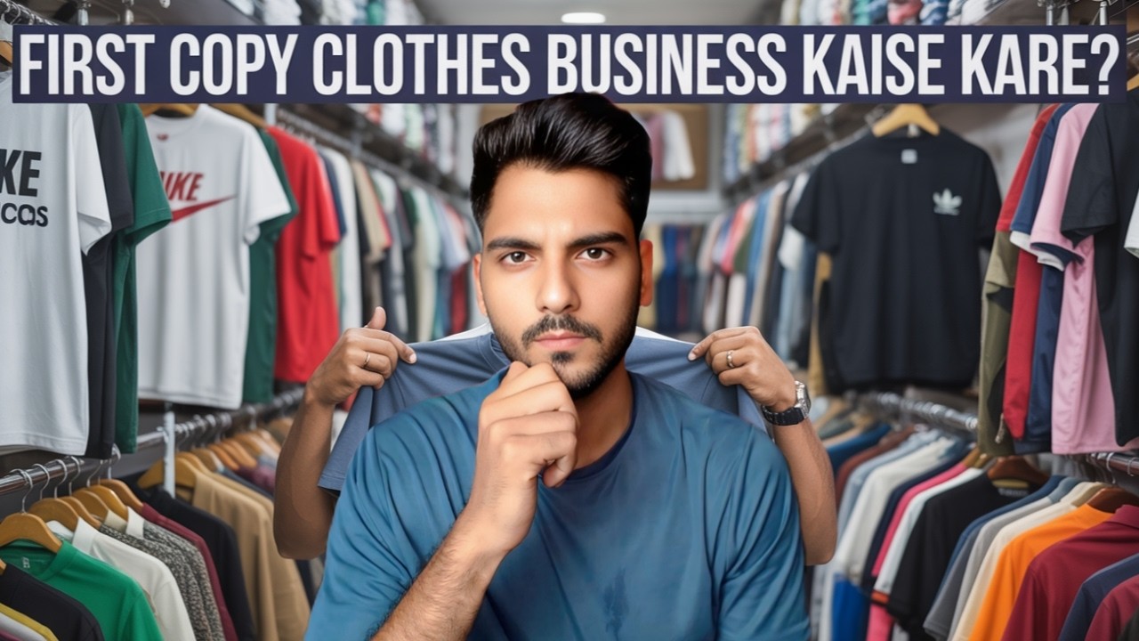 First Copy Branded कपड़ों पर बिजनेस शुरू करने से पहले यह जरूर देख लेना | First Copy clothes business