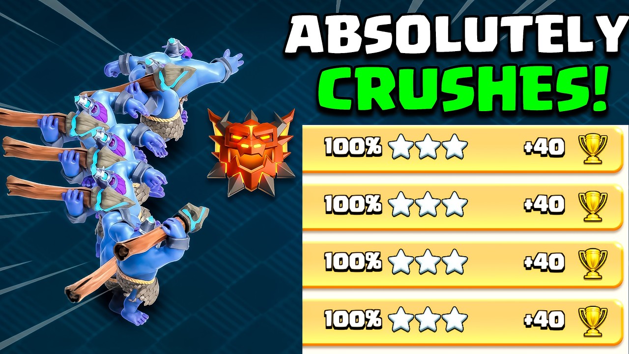 This Army Broken in Legend 3 | th18 strategy clash of clans