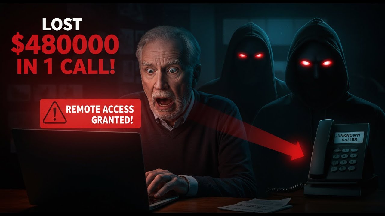 He Gave a Stranger Access to His Computer and Lost $48,000! | Remote Access Scam Exposed