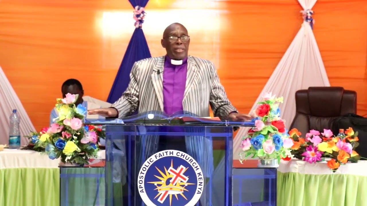RETEIRMENT OF SERVERNTS OF GOD SERMON BY (BISHOP GITU)