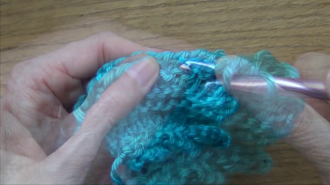 Tunisian/Aghan Knit and Purl Stitch and to End Off
