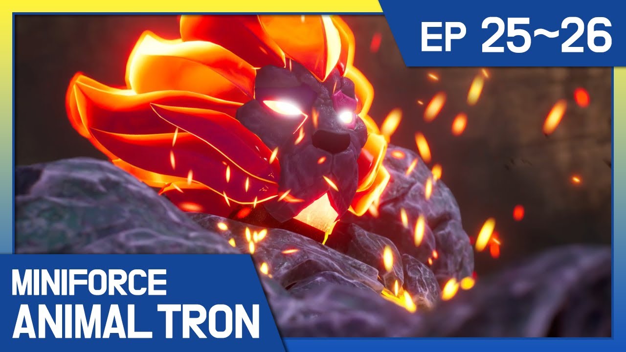[Miniforce Animaltron] 🦁Ep.25-26 Compilation