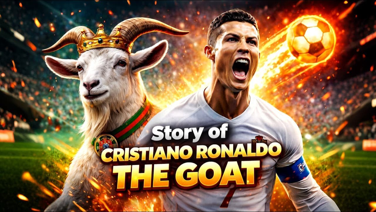 story of the goat | cristiano ronaldo |worldfacts