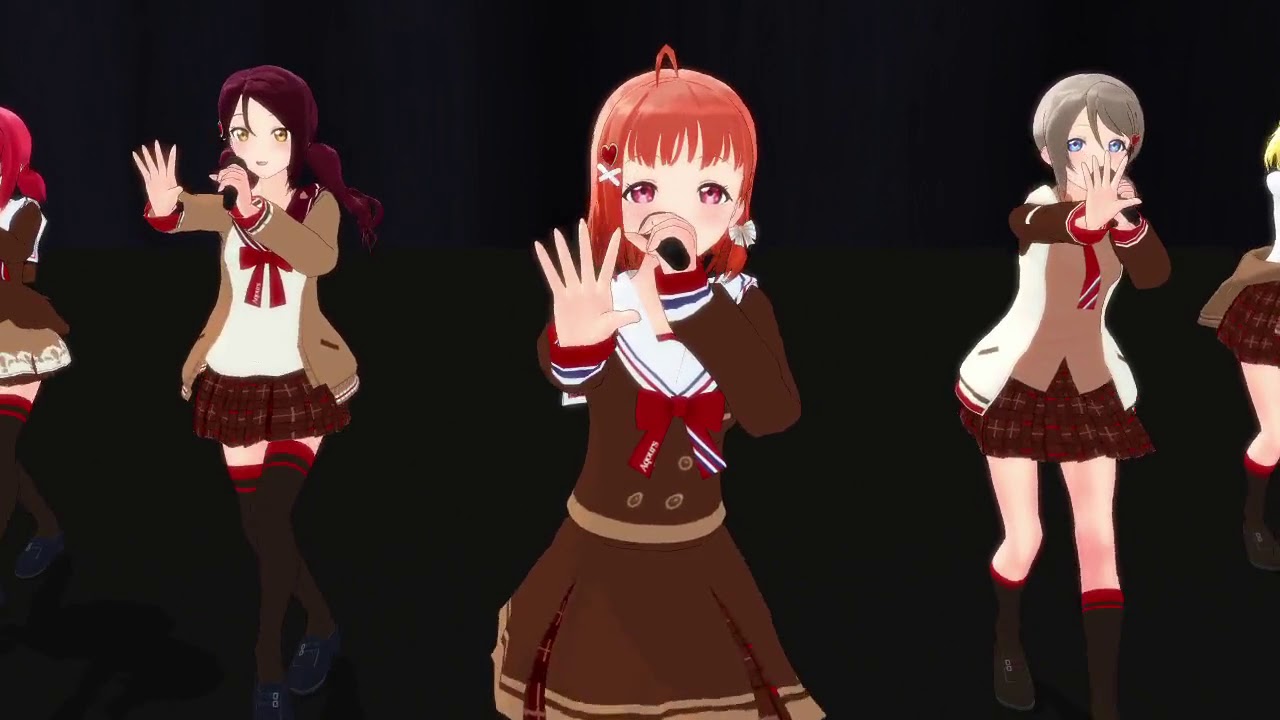 【MMD】Dream Fighter「Aqours」