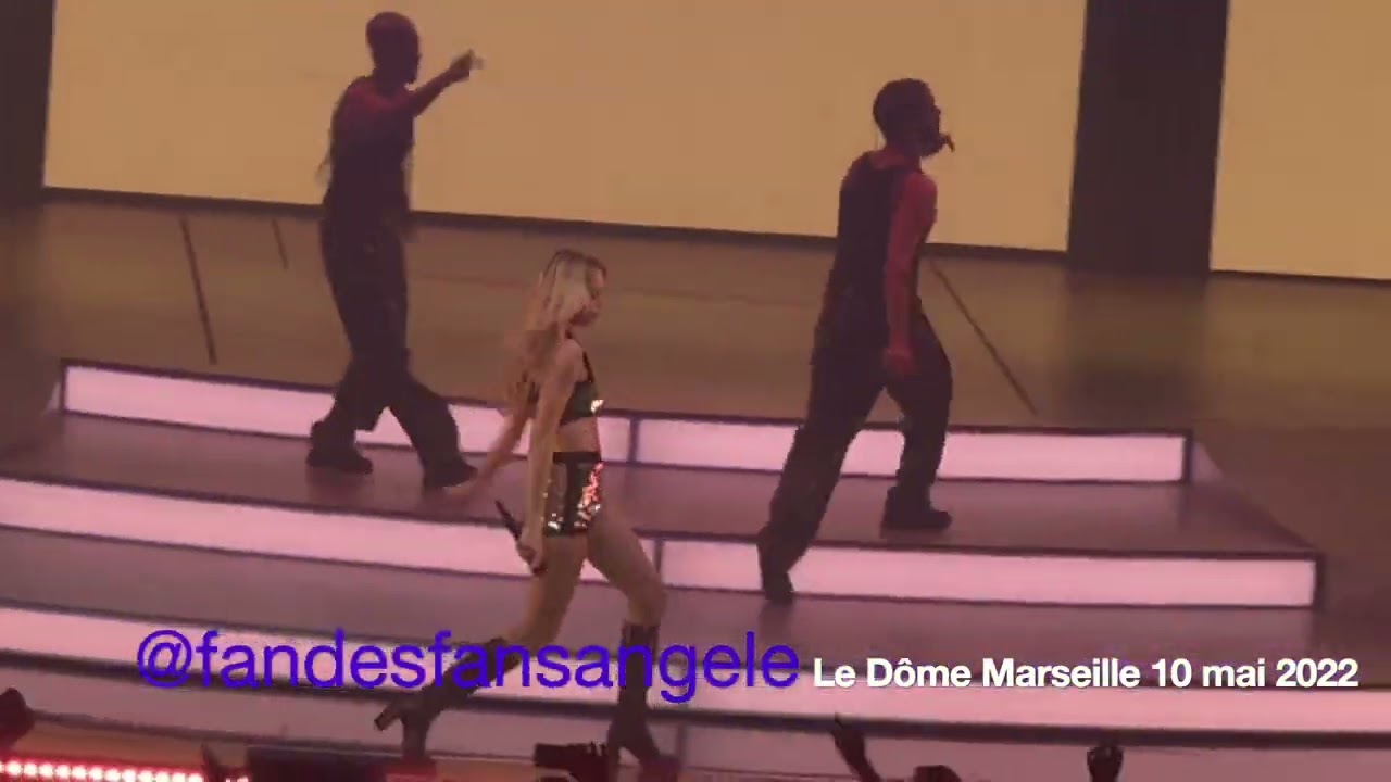 Angèle - Démons, Bruxelles je t'aime & final (nonantecinqtour live le Dôme Marseille 10 mai 2022)