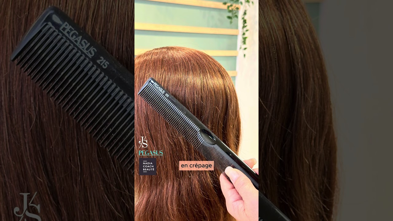 PEGASUS COMBS : Tutoriels 🤓 PEIGNE Ref.215  #jacquesseban #pegasuscombs #nadiacoachbeaute