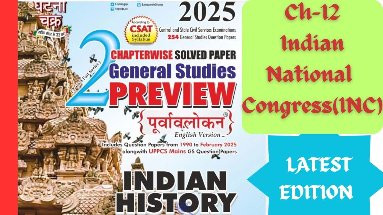 Ghatna Chakra History| Chapter 12 – Indian National Congress