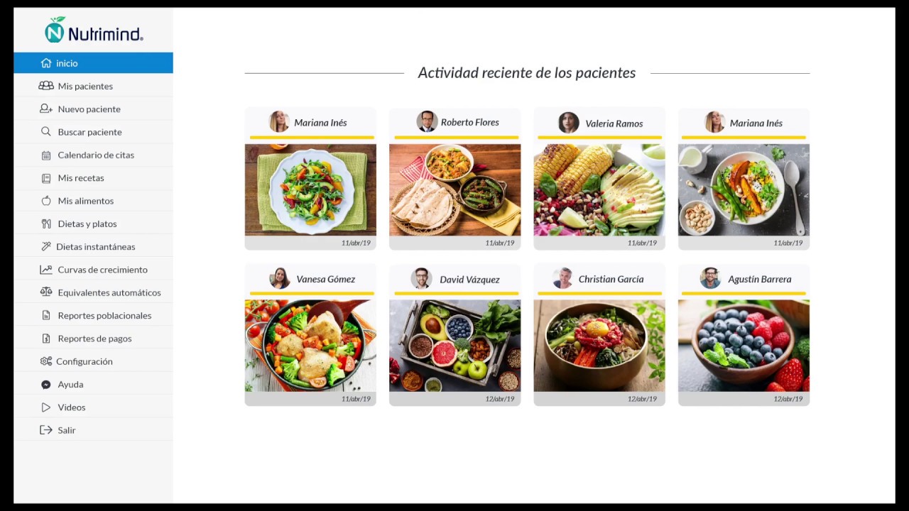 TU CONSULTA EN NUTRIMIND SOFTWARE PARA NUTRI&Oacute;LOGOS