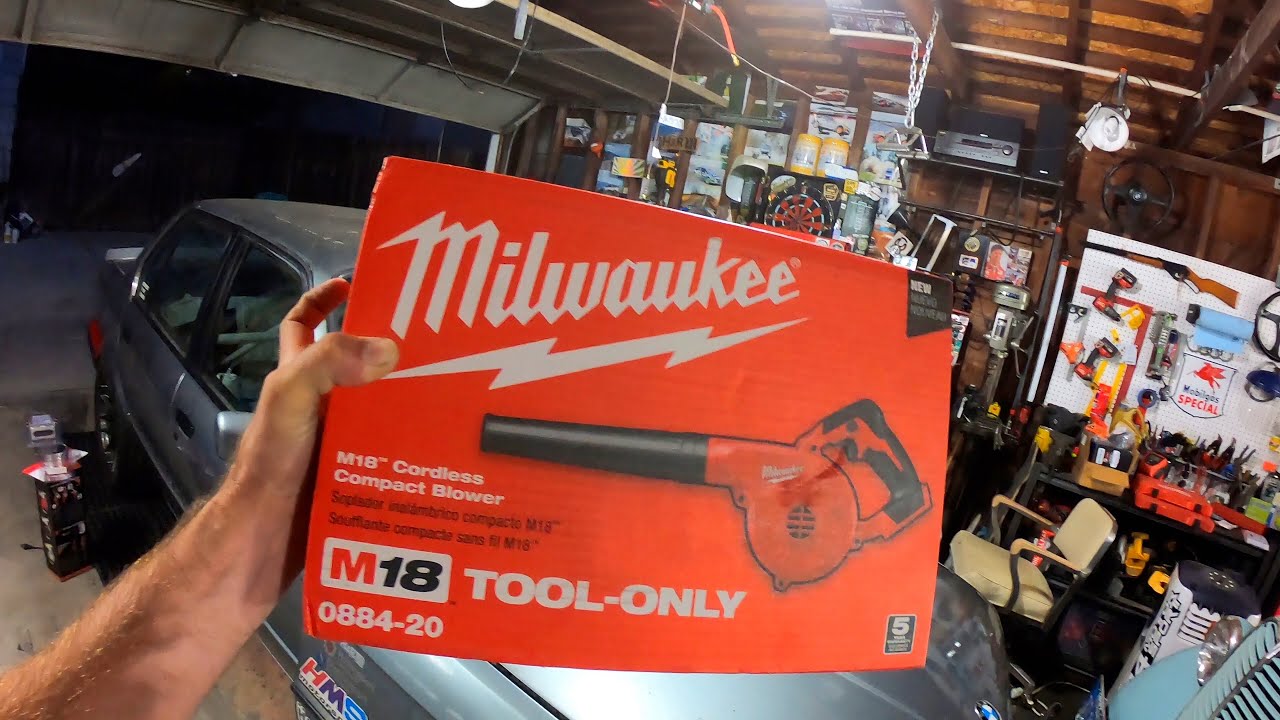 THIS TOOL WILL BLOW YOU AWAY!!!! Compact Blower Unboxing  Milwaukee Tool 0884-20