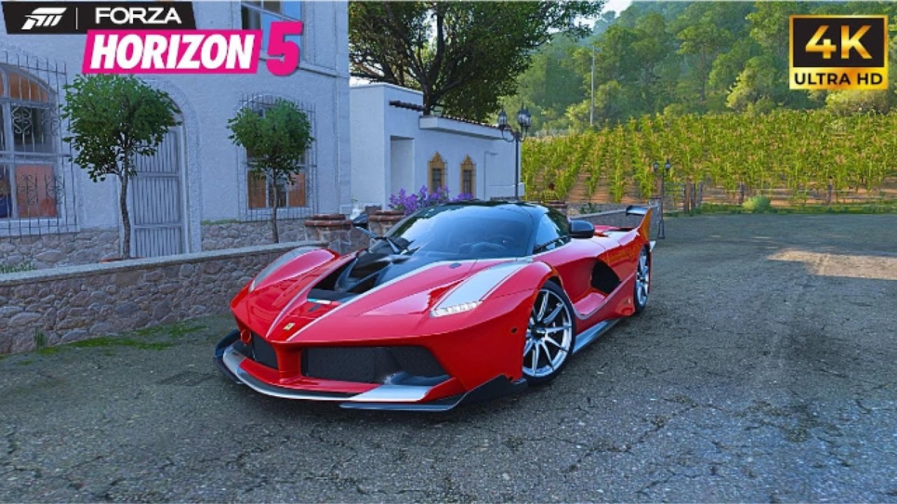Aujourd'hui nous roulons avec une Ferrari FXX evo