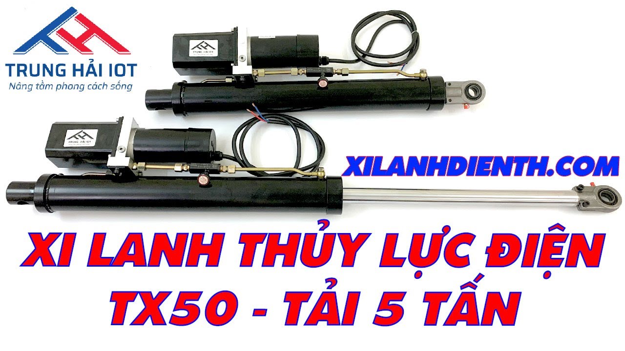 [REVIEW] XI LANH ĐIỆN THỦY LỰC TẢI 5 TẤN CỰC KHỎE Liên hệ 0981.195.359