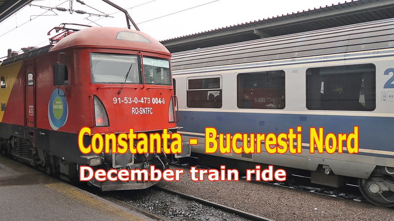 Tren Constanta Bucuresti Nord decembrie 2022
