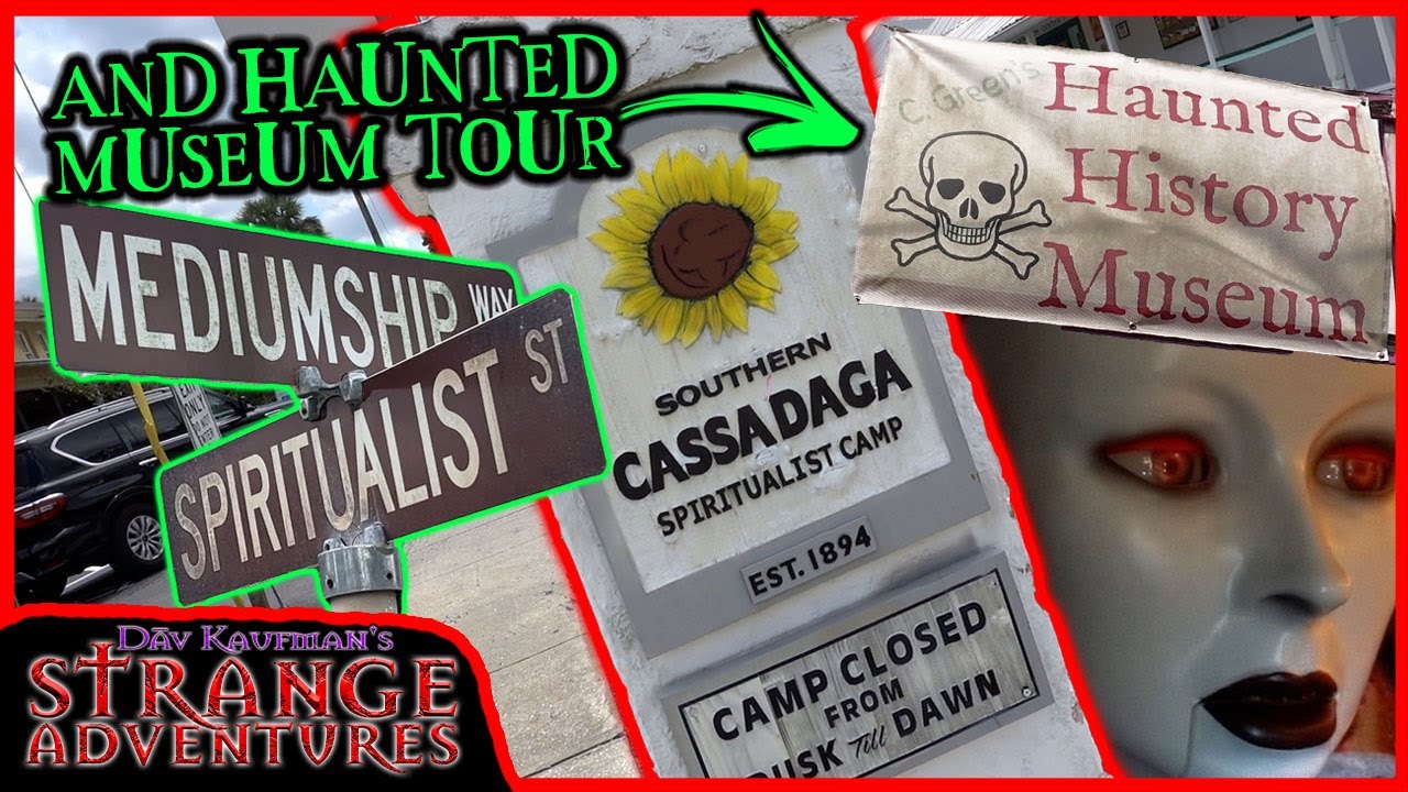 TOURING THE “CREEPIEST” TOWN IN FLORIDA! (Cassadaga Spiritualist Camp)