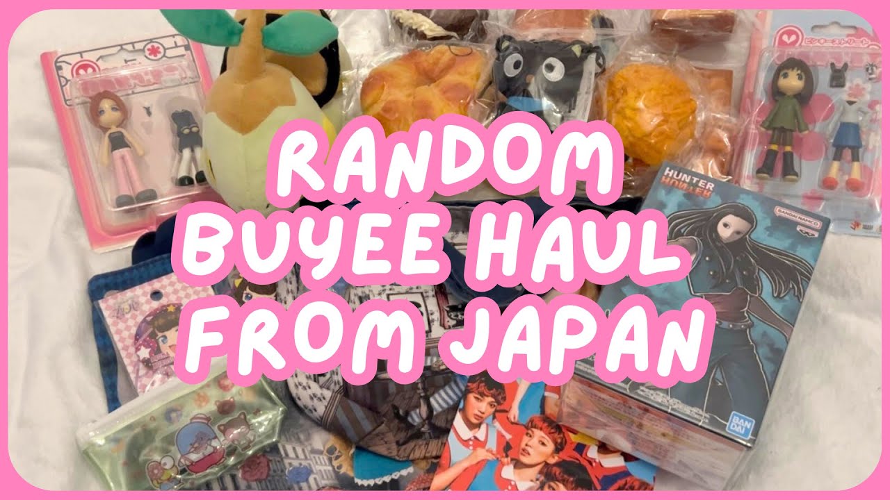 My first Buyee haul! 🛍✨
