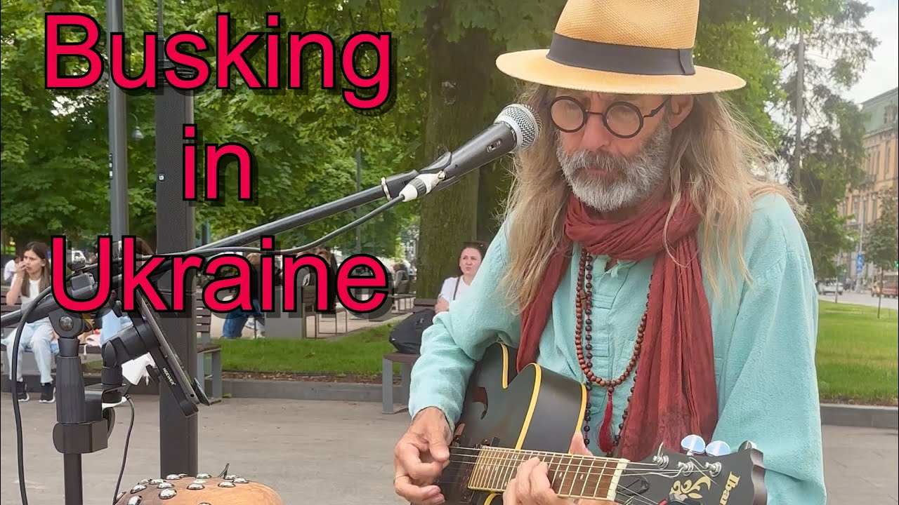 Dutch Busker in Wartime UKRAINE - Lviv (first session)