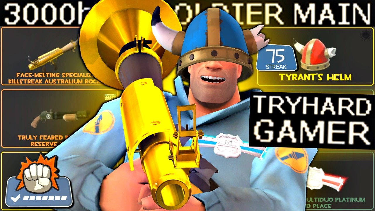 What 3000+ Hours of Soldier Experience Looks Like (TF2 Gameplay)